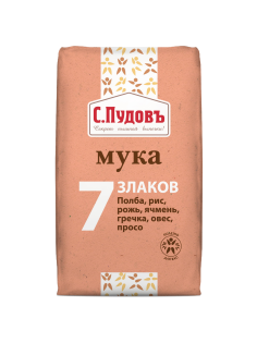 Мука С.Пудовъ 7 злаков, 500г