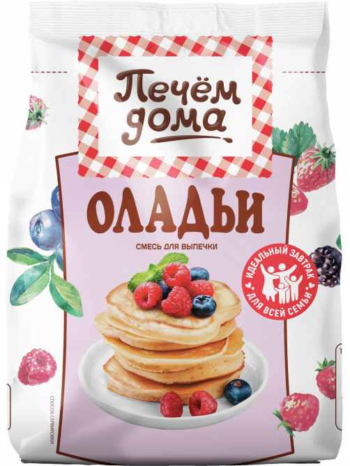 Смесь Печем дома оладьи, 250г