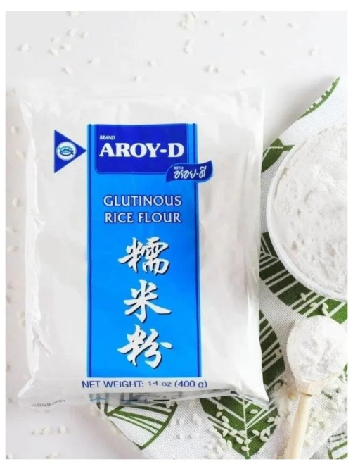 Мука рисовая Aroy-D для моти клейкая, 400г
