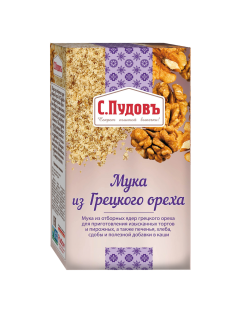 Мука С.Пудовъ из грецкого ореха, 200г