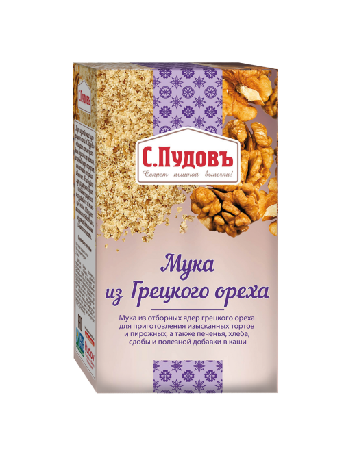 Мука С.Пудовъ из грецкого ореха, 200г