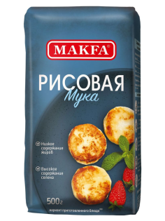 Мука Makfa рисовая, 500г