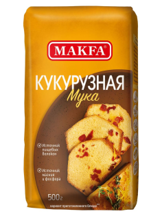 Мука Makfa кукурузная, 500г