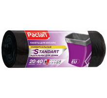 Пакеты для мусора Paclan Standart 7.3мкм 20л, 40шт