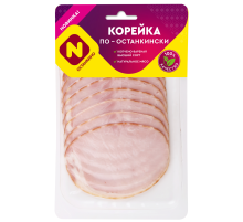 Корейка Останкино По-останкински варено-копченая нарезка, 150г