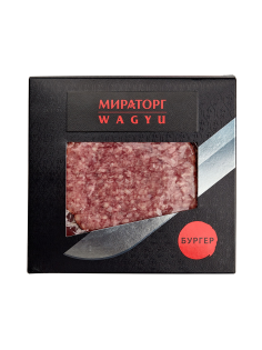 Бургер говяжий Мираторг Wagyu охлажденный, 320г