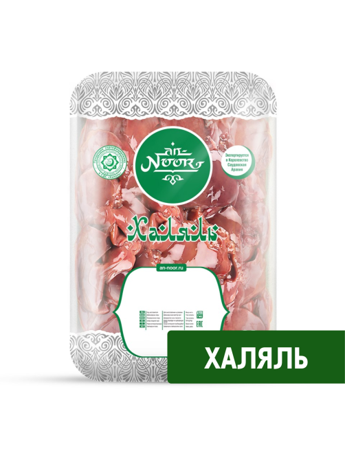 Печень цыпленка-бройлера An-Noor Халяль охлажденная, 490г
