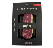 Стейк из говядины Taurus Стриплойн Dry Aged категории A, 300г