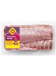 Ребрышки свиные Останкино охлажденные, ~2кг