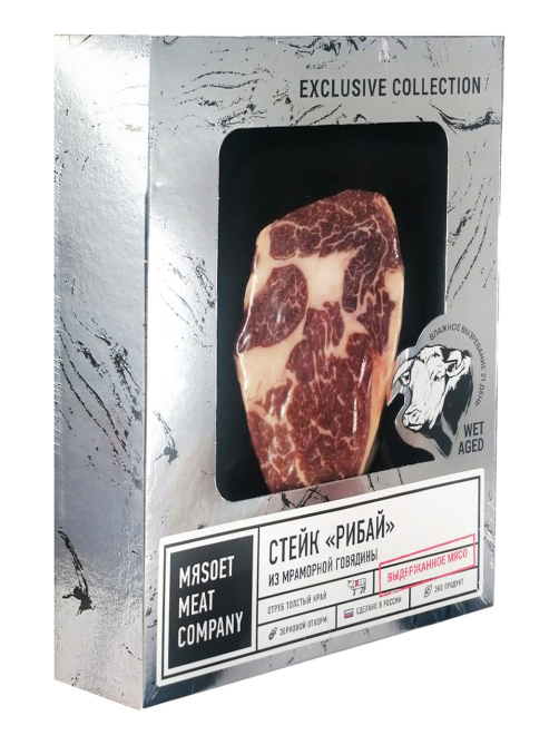 Стейк рибай Myasoet Meat Company Exclusive Collection охлажденный, 400г