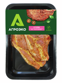 Стейк из корейки АгроЭко со специями охлажденный, 400г