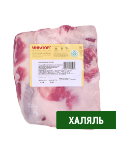Корейка Мираторг Халяль из молочного ягненка 8 ребер охлажденная, ~500г