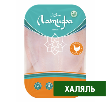 Грудка цыпленка-бройлера Латифа Халяль охлажденная, ~1.1кг