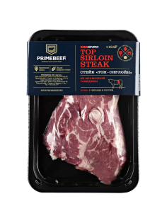 Стейк Primebeef Топ Сирлойн из мраморной говядины охлажденный, 400г