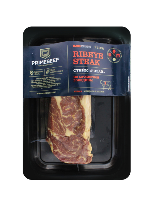 Стейк Primebeef Рибай из мраморной говядины охлажденный, 400г