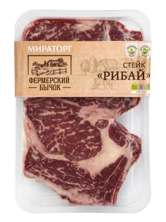 Стейк Рибай из говядины Мираторг Skin охлажденный, 500г