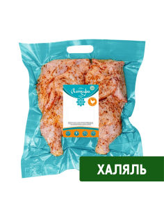 Цыпленок табака Латифа Халяль охлажденный, ~1.8кг