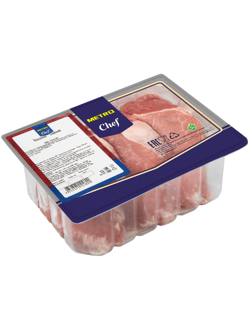 METRO Chef Эскалоп свиной бескостный охлажденный, 600г