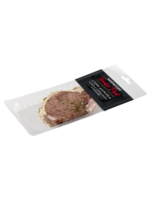 Стейк Мираторг Корейка Tender Pork в пряно-сливочном маринаде охлажденный, 250г