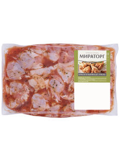 Крыло цыпленка-бройлера Мираторг в маринаде Гриль охлажденное, ~2.2кг