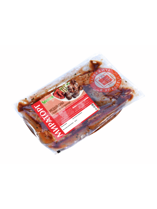 Медальоны Мираторг в кавказском маринаде охлажденные, ~1.2кг