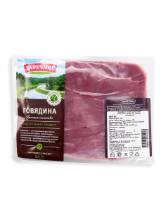 Мякоть шеи говяжья Заречное охлажденная, ~1кг