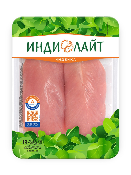 Филе грудки индейки Индилайт малое охлажденное, 500г