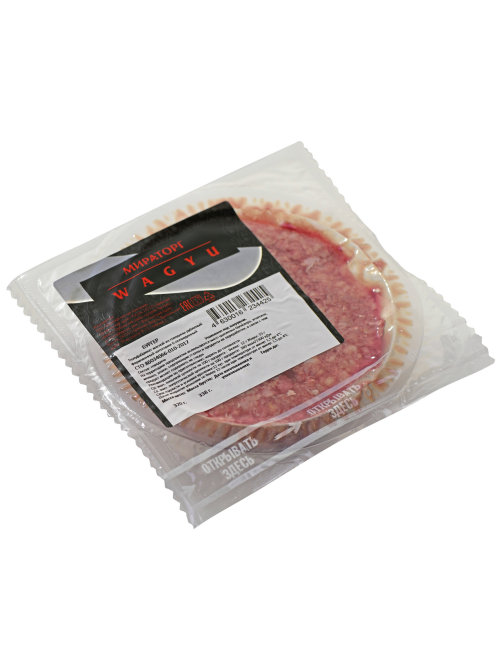 Бургер говяжий Мираторг Wagyu охлажденный, 320г