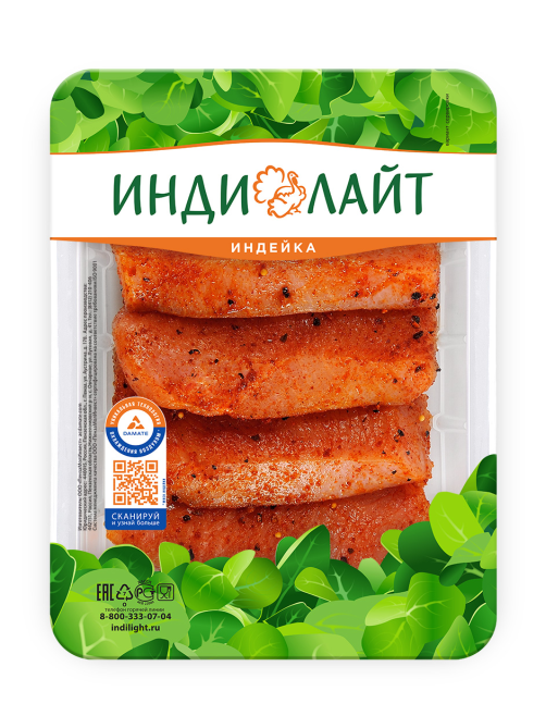 Стейк из индейки Индилайт По-мексикански охлажденный, 600г