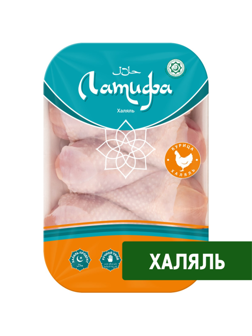 Голень цыпленка-бройлера Латифа Халяль охлажденное, ~900г