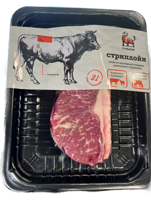 Стейк СтейкЛаб мраморный охлажденный, 300г