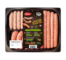 Ассорти из колбасок Грильмания Grillbox XXL охлажденные, 1кг
