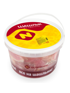 Шашлык Останкино из свинины охлажденный, ~2кг
