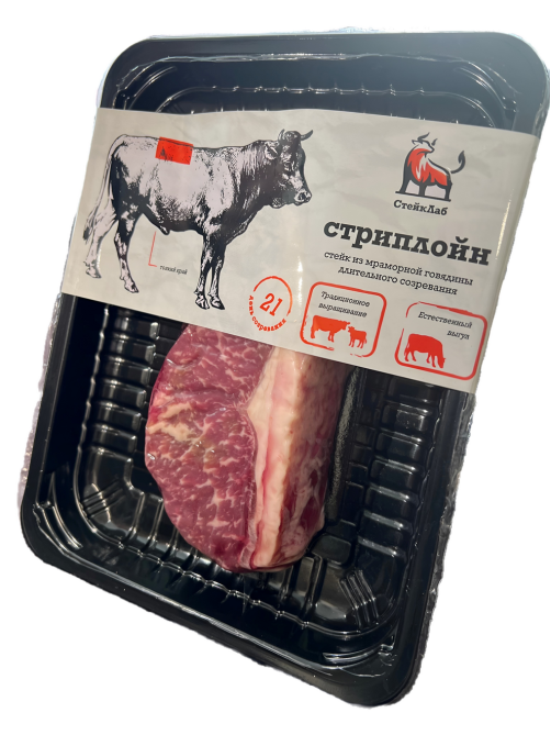 Стейк СтейкЛаб мраморный охлажденный, 300г