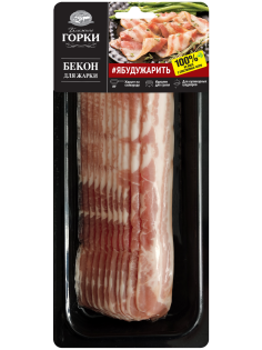 Бекон свиной Ближние горки нарезка охлажденный, 260г
