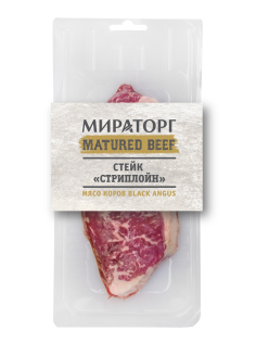 Стейк Мираторг Matured Beef Стриплойн охлажденный, 250г