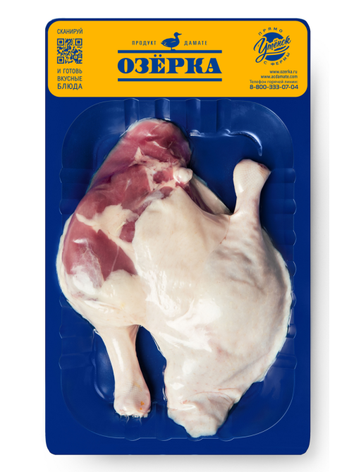Окорочок утенка Озёрка Darfresh охлажденный, ~500г