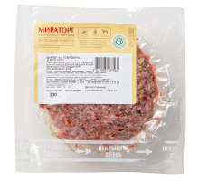 Бургер из говядины и ягнятины Мираторг молочный ягненок охлажденный, 300г