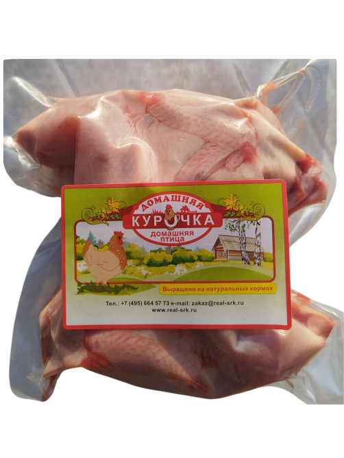 Тушка перепела Домашняя курочка фермерская 1 сорт охлажденная, ~500г