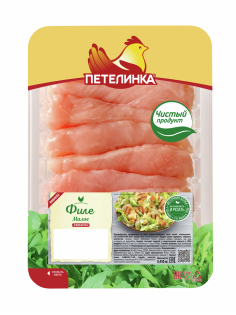 Филе цыпленка-бройлера Петелинка малое охлажденное, 450г
