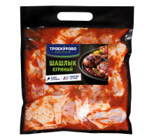 Шашлык цыпленка-бройлера Троекурово голень и бедро охлажденный, ~1.4кг
