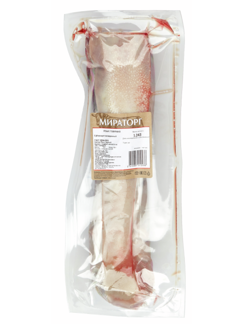 Язык говяжий Мираторг TF охлажденный, ~1.5кг