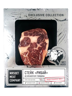 Стейк рибай Myasoet Meat Company Exclusive Collection охлажденный, 400г