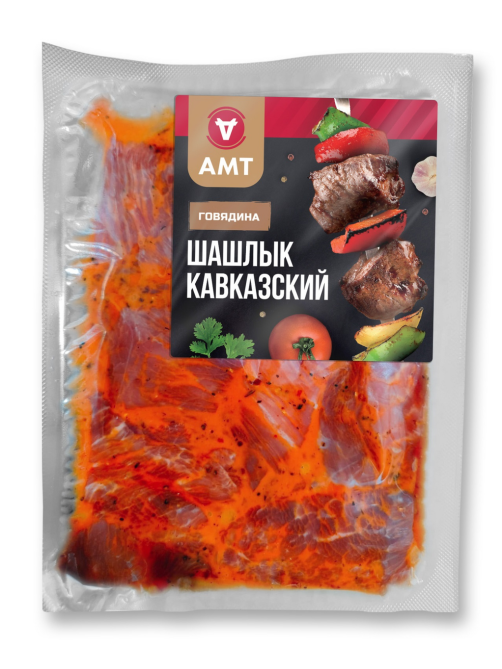 Шашлык из говядины AMT Кавказский охлажденный, ~1кг