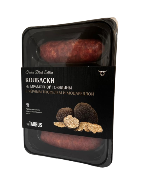Колбаски из говядины Taurus с черным трюфелем охлажденные, 400г