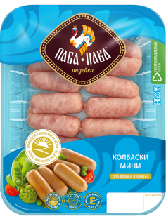Колбаски Пава Пава мини, 330г