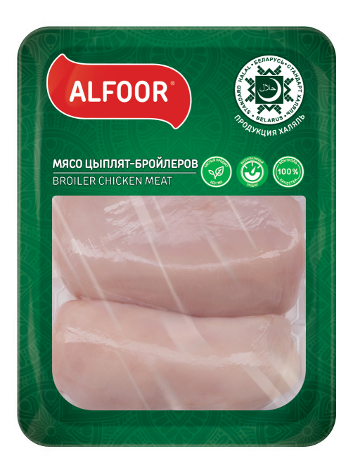 Филе цыпленка-бройлера Alfoor Халяль охлажденное, 850г