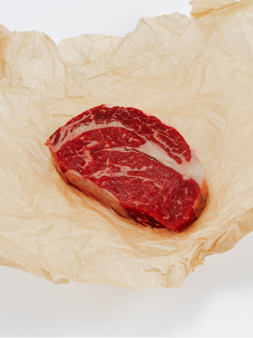 Стейк из говядины Taurus Рибай Dry Aged категории А, 350г