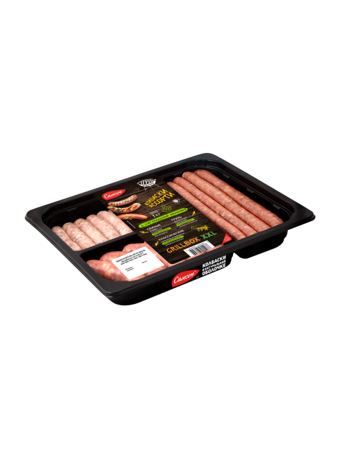 Ассорти из колбасок Грильмания Grillbox XXL охлажденные, 1кг