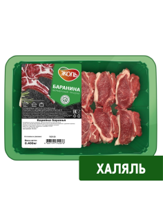 Корейка из баранины Эколь Халяль охлажденная, 400г